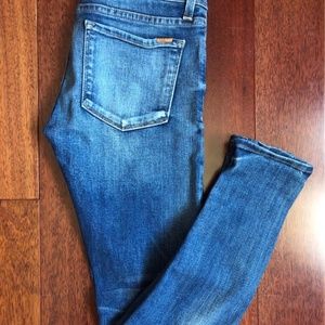 Fidelity Mila Crop Denim